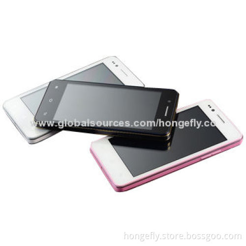 4.0-inch smartphone, supper-thin, only 9.9mm, MTK6572, Android 4.2.2, 3G with 1300mAh battery